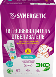Пятновыводитель-отбеливатель SYNERGETIC с активным кислородом биоразлагаемый, 10 стирок, 250г, вид