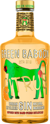 Джин GREEN BABOON Цитрус 40%, 0.7л, крупный план
