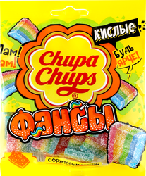 Мармелад жевательный CHUPA CHUPS Фансы c фруктовым вкусом, 70г, фотография