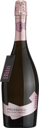 Вино игристое BEDIN Millesimato Prosecco Rose Тревизо розовое брют, 0.75л, вид