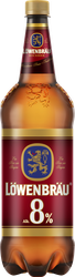 Пиво светлое LOWENBRAU Бокбир Крепкое пастеризованное 8%, 1.3л, фото