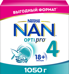 Молочко детское NAN 4 OptiPro, с 18 месяцев, 1050г, вид