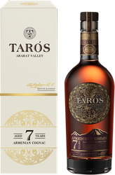 Коньяк TAROS Армянский марочный&nbsp;7 лет&nbsp;выдержанный&nbsp;КВ 40%, п/у, 0.5л, фотография