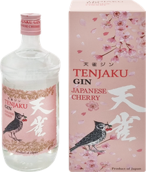 Джин TENJAKU Japanese Cherry 37,5%, п/у, 0.7л, вид