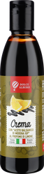 Изображение товара Крем-соус DOLCE ALBERO с ароматом лимона с бальзамическим уксусом из Модены, 250мл