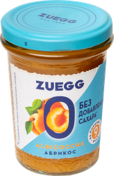 Конфитюр с пониженной калорийностью ZUEGG Абрикос, без сахара, 220г, фото