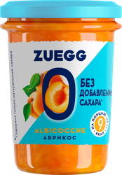 Конфитюр с пониженной калорийностью ZUEGG Абрикос, без сахара, 220г, фотография