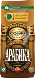 Кофе зерновой МОСКОВСКАЯ КОФЕЙНЯ НА ПАЯХЪ Арабика натуральный жареный, 1кг, фотография