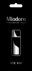 Ароматизатор воздуха MIODORE 212 Vip №2 мотив Carolina Herrera, подвесной сухой, детальное фото