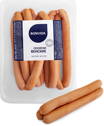 Сосиски BONVIDA Венские, 650г, картинка