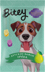 Вафли TAKE A BITEY Груша-брокколи, с 3 лет, 35г, фотография