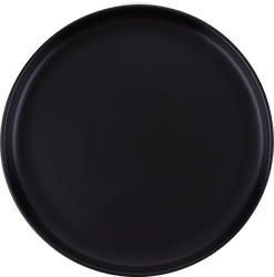 Тарелка обеденная HOMECLUB Matt black 26см, керамика, вид