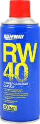 Смазка RUNWAY RW-40, универсальная, проникающий спрей, 400мл, детальное фото