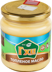 Масло топленое ВАСТЭКО ГХИ, без змж, 400г, крупный план