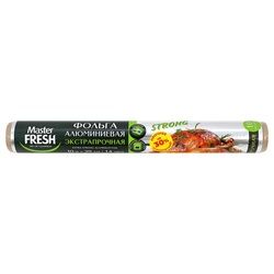Фольга алюминиевая MASTER FRESH 11мкм, 10м, изображение