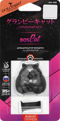 Ароматизатор автомобильный DOLCE LIFE Сердитый кот BosCAT, на дефлектор, Арт. MX-608, картинка