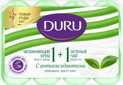 Крем-мыло DURU 1+1 Зеленый чай, 80г, вид