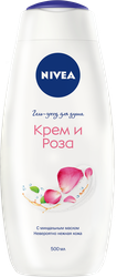 Изображение товара Гель для душа NIVEA Крем и роза, 500мл