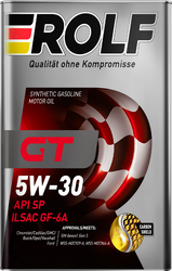 Масло моторное ROLF GT&nbsp;5W-30&nbsp;GF-6A&nbsp;SP, 1л, крупный план