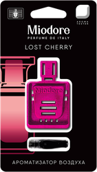 Ароматизатор автомобильный MIODORE Lost Cherry, на дефлектор, изображение
