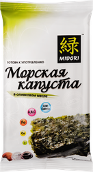Морская капуста MIDORI сушеная, обжаренная в оливковом масле, 5г, фото