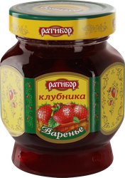 Варенье РАТИБОР Клубника, 360г, фотография