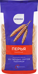 Макароны BONVIDA Перья рифленые, 900г, фотография
