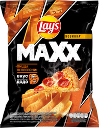 Чипсы LAY'S Мaxx Пицца Пепперони, 100г, вид