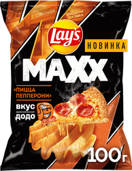 Чипсы LAY'S Мaxx Пицца Пепперони, 100г, фотография