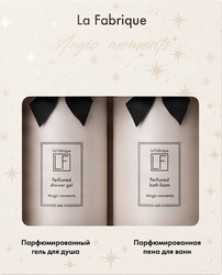 Набор подарочный LA FABRIQUE Magic Moments, Гель для душа, 460мл + Пена для ванн, 460мл, вид