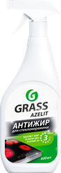 Спрей для чистки стеклокерамики GRASS Azelit Антижир, 600мл, крупный план