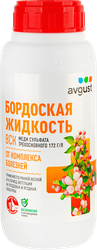 Фунгицид для ранневесенней обработки плодовых и ягодных культур AVGUST Бордоская жидкость, Арт. 42000210, 500мл, фото