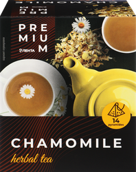 Напиток чайный ЛЕНТА PREMIUM Ромашка, 14пир, изображение