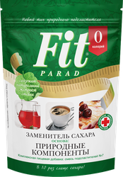 Заменитель сахара FITPARAD 0 калорий №7, 250г, вид