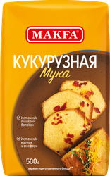 Мука кукурузная MAKFA, 500г, вид