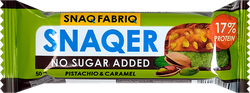 Батончик SNAQ FABRIQ Фисташка и карамель, глазированный, 50г, картинка