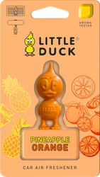 Ароматизатор автомобильный MIODORE Little Duck Ананас-Апельсин, 3D-Polymer, картинка
