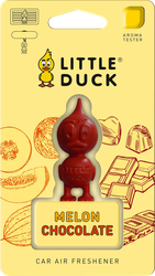 Ароматизатор автомобильный MIODORE Little Duck Дыня-Шоколад, 3D-Polymer, картинка
