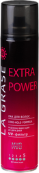 Лак для волос LA GRASE Extra Power, 400мл, вид