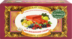 Пастила БЕЛЁВСКАЯ ПАСТИЛЬНАЯ МАНУФАКТУРА Ягодное ассорти, 100г, фотография