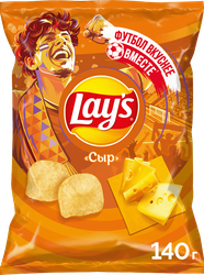 Чипсы картофельные LAY'S Сыр, 140г, изображение
