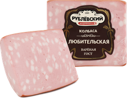 Колбаса вареная РУБЛЁВСКИЙ Любительская, категория А, 400г, фото