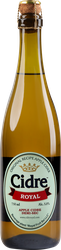 Сидр CIDRE ROYAL Яблочный особый полусухой газированный 5%, 0.75л, картинка