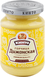 Горчица КИНТО Дижонская острая, 170мл, фотография