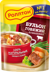 Бульон РОЛЛТОН Домашний Говяжий, 90г, детальное фото
