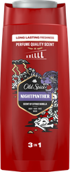 Гель для душа и шампунь мужской OLD SPICE Nightpanther, 675мл, фотография