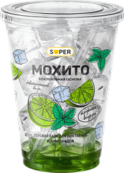 Коктейльная основа замороженная SUPER Мохито, 240г, изображение