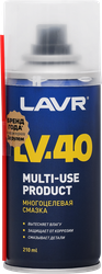 Смазка LAVR Многоцелевая Lv-40 Арт. 622199, 210мл, фотография