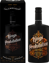 Вино KINGS OF PROHIBITION Лаки Лучано Шираз сортовое выдержанное красное полусухое, п/у, 0.75л, вид