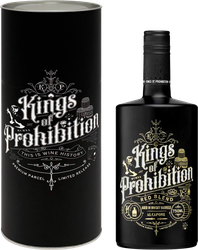 Вино KINGS OF PROHIBITION Аль Капоне Ред Бленд выдержанное красное полусухое, п/у, 0.75л, крупный план